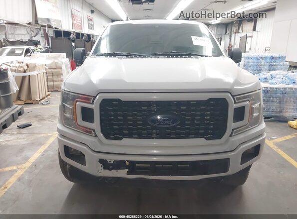 1FTEW1EP5LKE80206 2020 FORD F150 White Widok zestawu wskaźników