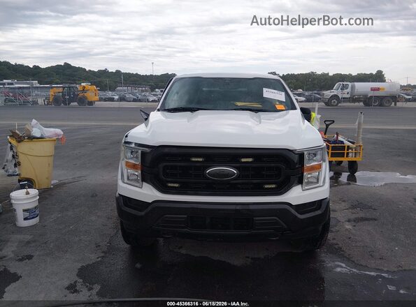 1FTEW1EP5MFA39251 2021 FORD F150 White Vista del cuadro de instrumentos