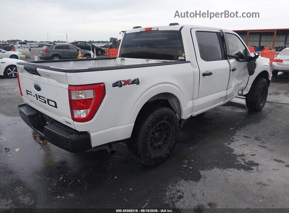 1FTEW1EP5MFA39251 2021 FORD F150 White Trasero derecho