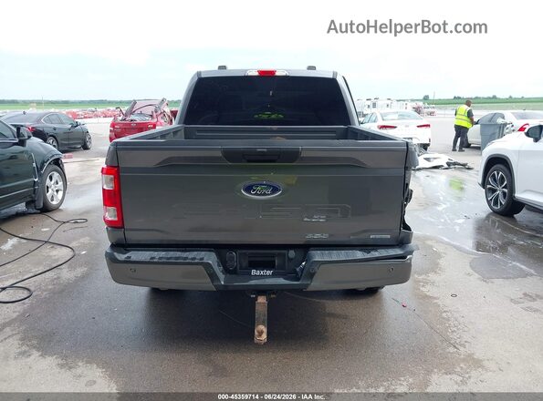 1FTEW1EP5MFA83492 2021 FORD F150 Серый 