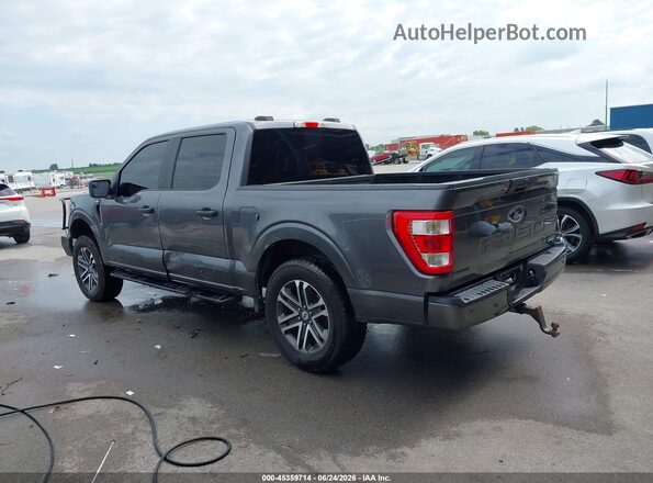 1FTEW1EP5MFA83492 2021 FORD F150 Серый Панорамный вид салона 360°