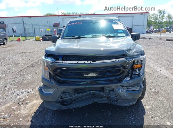 1FTEW1EP5MFC23587 2021 FORD F150 Серый Вид щитка приборов