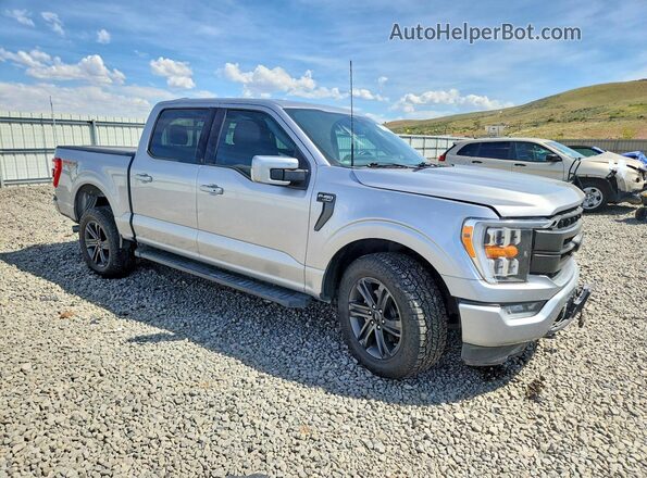 1FTEW1EP5MFC83126 2021 FORD F150 Silver 