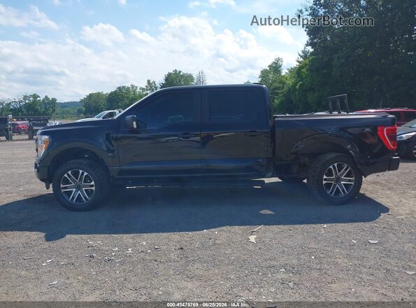 1FTEW1EP5NFA43849 2022 FORD F150 Black 