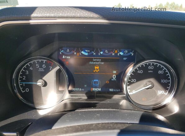 1FTEW1EP5NFA84921 2022 FORD F150 White Вид щитка приладів