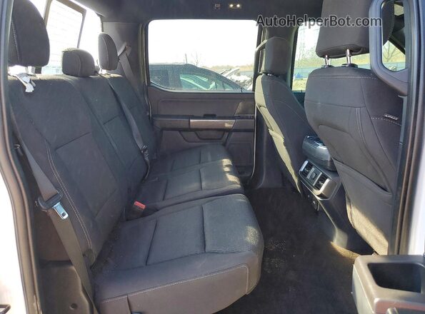 1FTEW1EP5NFA84921 2022 FORD F150 White Вид задніх сидінь