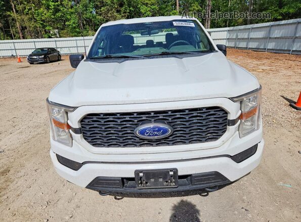 1FTEW1EP5NFB21790 2022 FORD F150 Белый Вид спереди