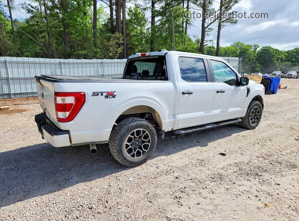 1FTEW1EP5NFB21790 2022 FORD F150 Белый Задняя правая четверть