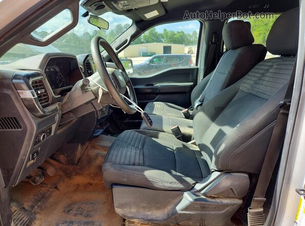 1FTEW1EP5NFB21790 2022 FORD F150 Белый Вид салона спереди
