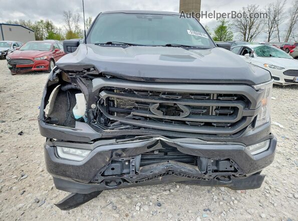 1FTEW1EP5NFB31803 2022 FORD F150 Black წინა ხედი