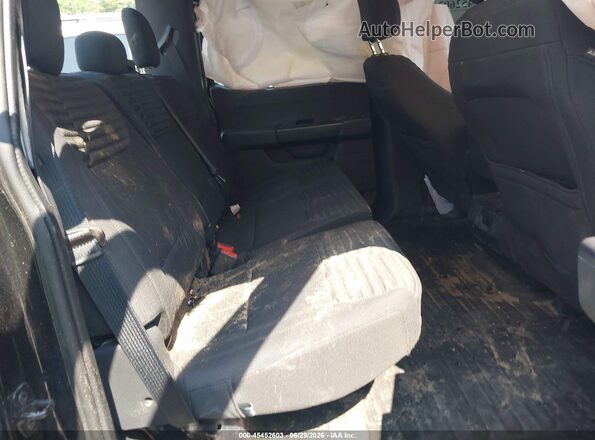 1FTEW1EP5PFA65434 2023 FORD F150 Black Vista de la etiqueta del VIN