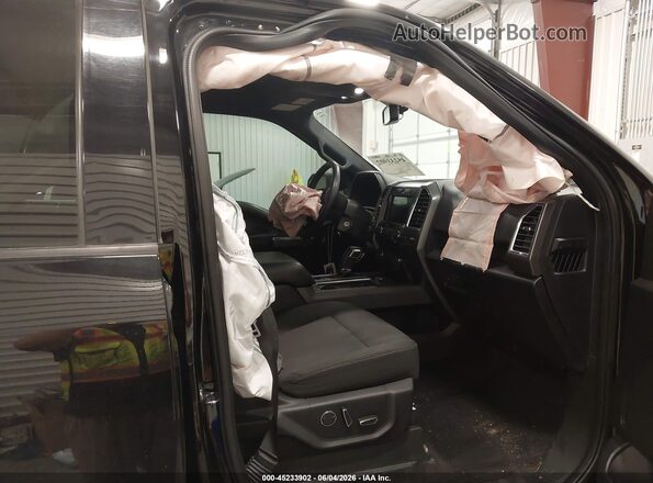 1FTEW1EP6GFD38316 2016 FORD F150 Black Вид салону спереду
