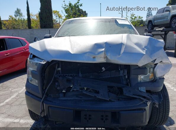 1FTEW1EP6GKD95106 2016 FORD F150 Silver Widok zestawu wskaźników