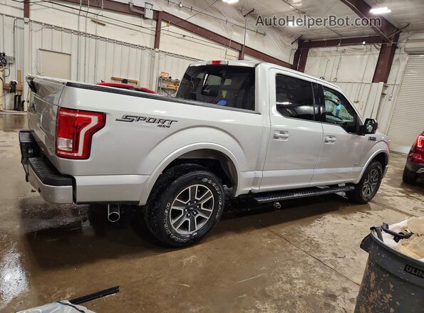 1FTEW1EP6GKF11923 2016 FORD F150 Серебряный 