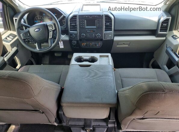 1FTEW1EP6HKC88302 2017 FORD F150 White Widok deski rozdzielczej