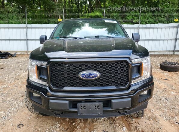 1FTEW1EP6JFC38546 2018 FORD F150 Black Вид спереду