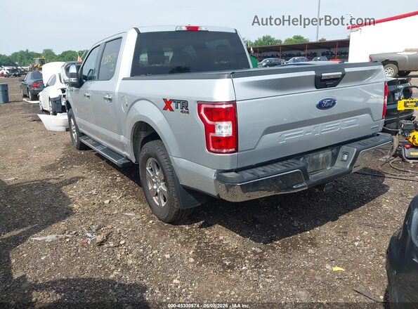 1FTEW1EP6JFD04304 2018 FORD F150 Silver Задня ліва чверть