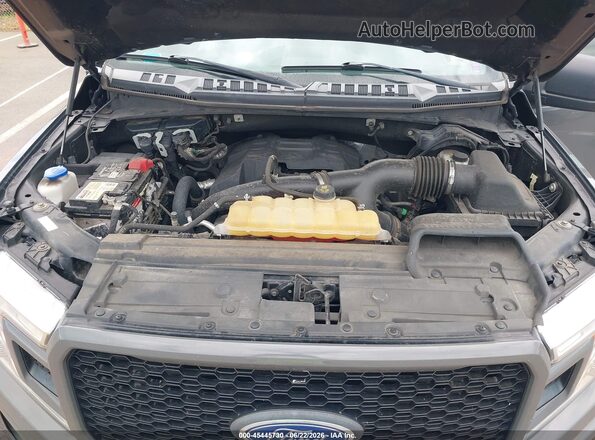 1FTEW1EP6JFD42356 2018 FORD F150 Gray Rear view