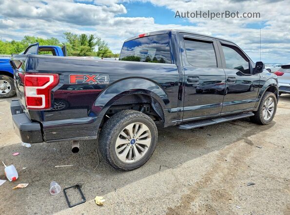 1FTEW1EP6JKG00124 2018 FORD F150 Black 