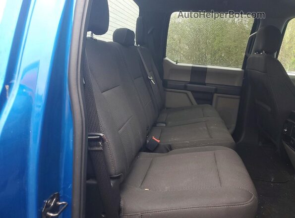 1FTEW1EP6KFA04280 2019 FORD F150 Blue Հետևի նստատեղերի տեսք