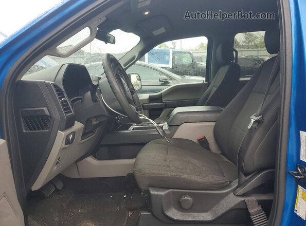 1FTEW1EP6KFA04280 2019 FORD F150 Blue Սալոնի դիմացի տեսք