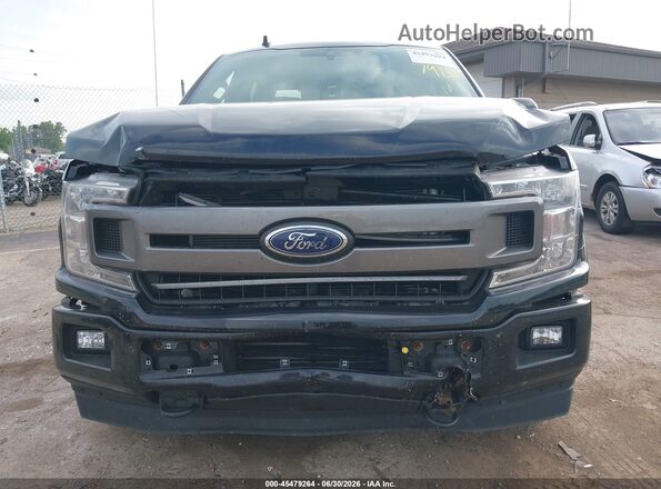 1FTEW1EP6KFB45432 2019 FORD F150 Black Instrument cluster view