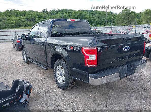 1FTEW1EP6KFC34059 2019 FORD F150 Black Rear left