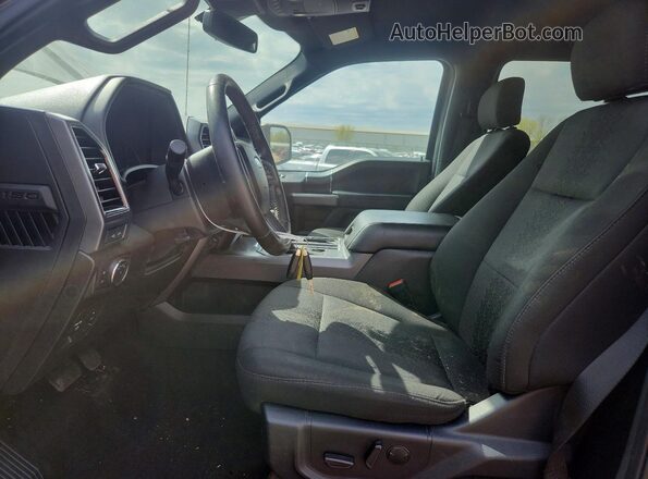 1FTEW1EP6LFB45299 2020 FORD F150 Gray Vista interior delantera