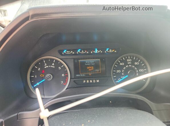 1FTEW1EP6LFB45299 2020 FORD F150 Gray Vista del cuadro de instrumentos