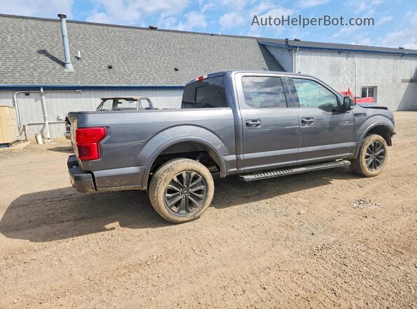 1FTEW1EP6LFB45299 2020 FORD F150 Gray Trasero derecho