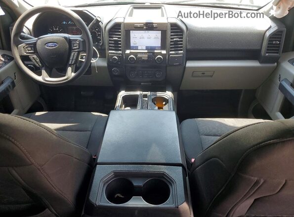 1FTEW1EP6LFC56225 2020 FORD F150 Gray Widok deski rozdzielczej