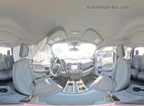 1FTEW1EP6LFC56225 2020 FORD F150 Gray Widok naklejki z numerem VIN