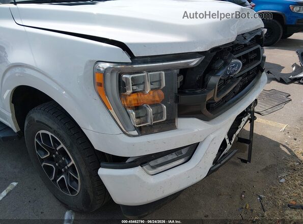 1FTEW1EP6MFA62490 2021 FORD F150 White Вид спереду