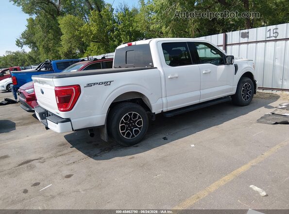 1FTEW1EP6MFA62490 2021 FORD F150 White Задня права чверть