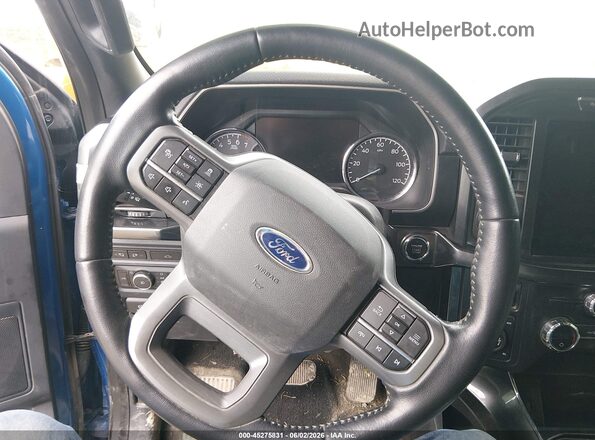 1FTEW1EP6MFB88039 2021 FORD F150 Blue 