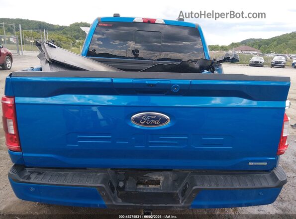 1FTEW1EP6MFB88039 2021 FORD F150 Blue 