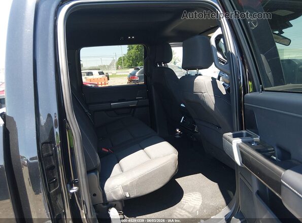 1FTEW1EP6PFA21460 2023 FORD F150 Black VIN კოდის სტიკერის ხედი