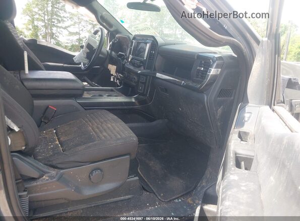 1FTEW1EP6PKF68185 2023 FORD F150 Gray Սալոնի դիմացի տեսք