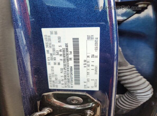 1FTEW1EP7GKF68664 2016 FORD F150 Blue Շարժիչի բաժամունքի տեսք