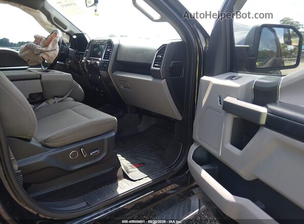 1FTEW1EP7HKC42204 2017 FORD F150 Black Front interior view