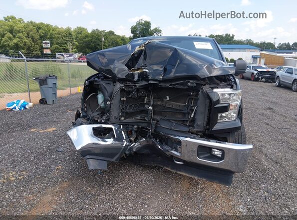 1FTEW1EP7HKC42204 2017 FORD F150 Black Rear interior view