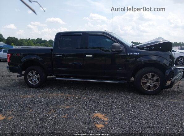 1FTEW1EP7HKC42204 2017 FORD F150 Black 360 interior view