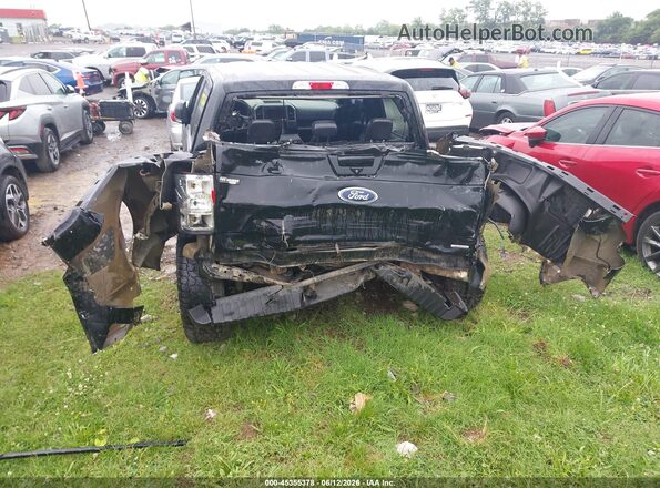 1FTEW1EP7JFC86198 2018 FORD F150 Black Widok z przodu