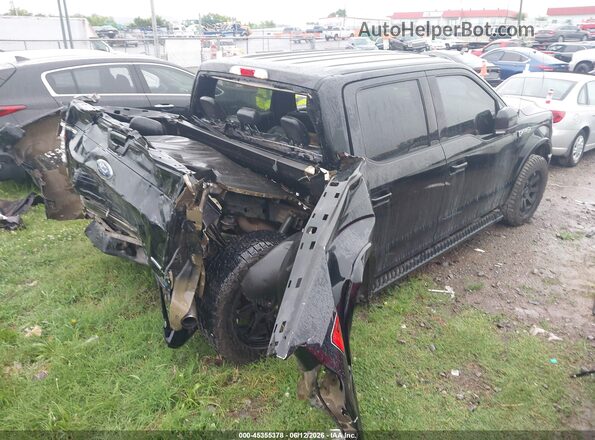 1FTEW1EP7JFC86198 2018 FORD F150 Black Tył prawy