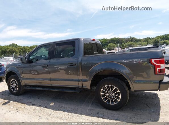 1FTEW1EP7JFC94463 2018 FORD F150 Gray Панорамний вид салону 360°