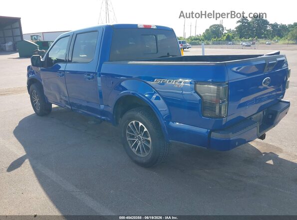 1FTEW1EP7JKD40770 2018 FORD F150 Black Հետևի ձախ