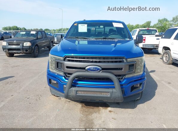 1FTEW1EP7JKD40770 2018 FORD F150 Black Սալոնի հետևի տեսք