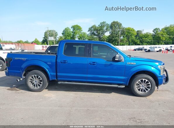 1FTEW1EP7JKD40770 2018 FORD F150 Black Սալոնի 360 աստիճան տեսք