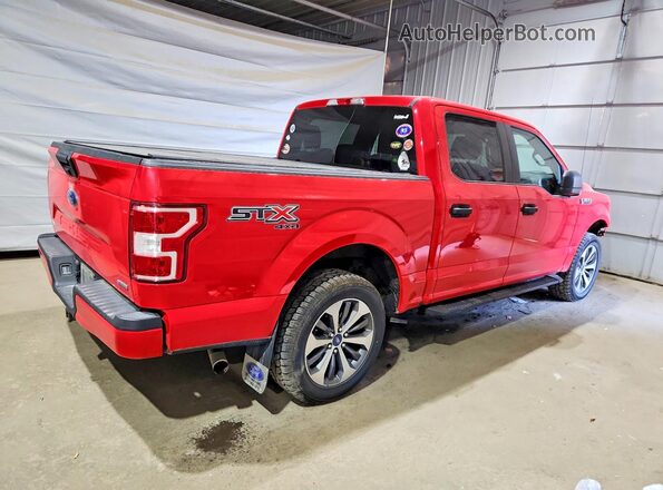 1FTEW1EP7KFA03574 2019 FORD F150 Red Rear right
