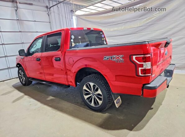 1FTEW1EP7KFA03574 2019 FORD F150 Red Rear left